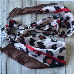 Scrunchie hair scarf tie